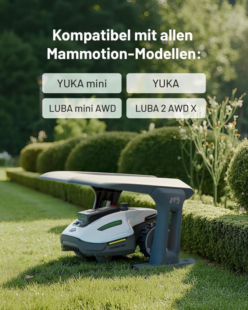 MAMMOTION Garage Standard für LUBA AWD Serie, YUKA Serie，YUKA mini Serie，LUBA mini AWD Serie